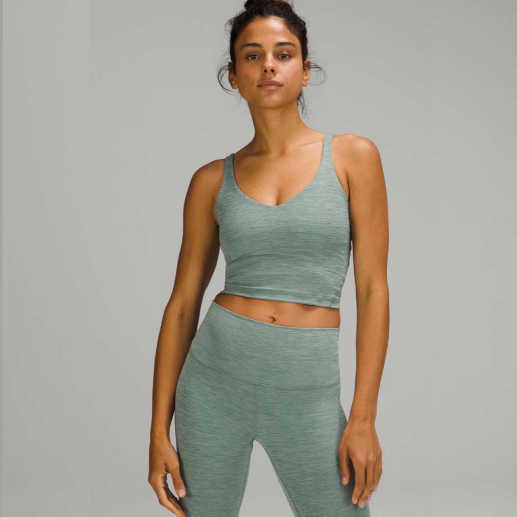Lululemon Align Tank In Heathered Tidewater Teal